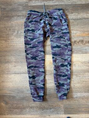 ZYIA Kids Purple Camo Joggers